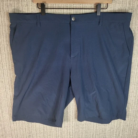 Adidas‎ Golf 365 Mens Short 42 Non-Slip Flex Fit Waistband Navy Blue - Picture 1 of 7